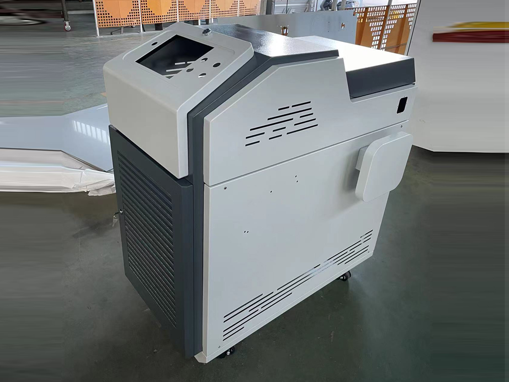 Laser welding machine casing